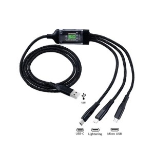 USB Cable 3 in 1 Multifunction 1.2m