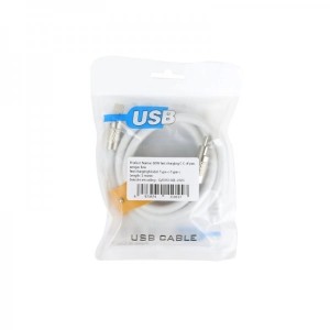 USB Cable Type-C to Type-C 60W Quick Charge 1m