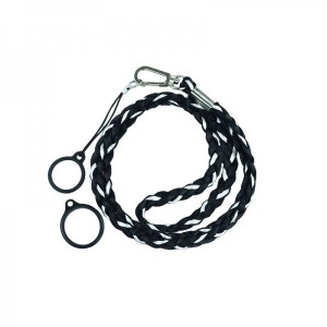 Weavy Lanyard With 2 silicone Rings