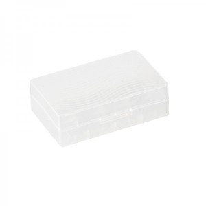 Plastic Case For 21700/20700 Batteries 2 Slots Waves