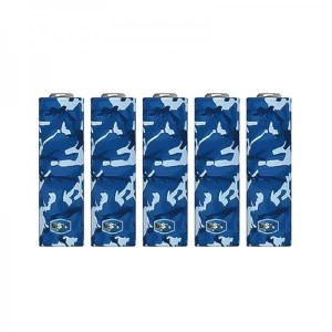 Battery Wraps 18650 Military Blue 5pcs