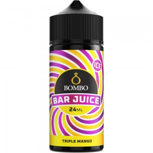 Bombo Bar Juice Triple Mango 24->120ml