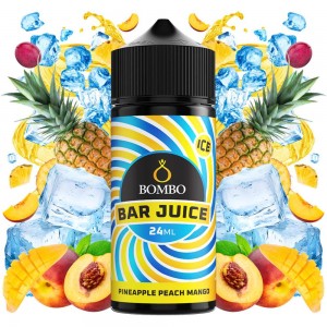 Bombo Bar Juice Pineapple Peach Mango 24->120ml