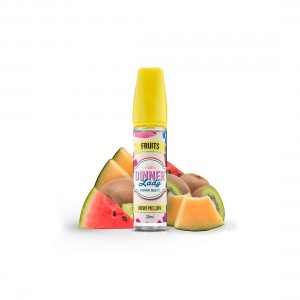 Dinner Lady Fruits Flavor Kiwi Melon 20->60ml