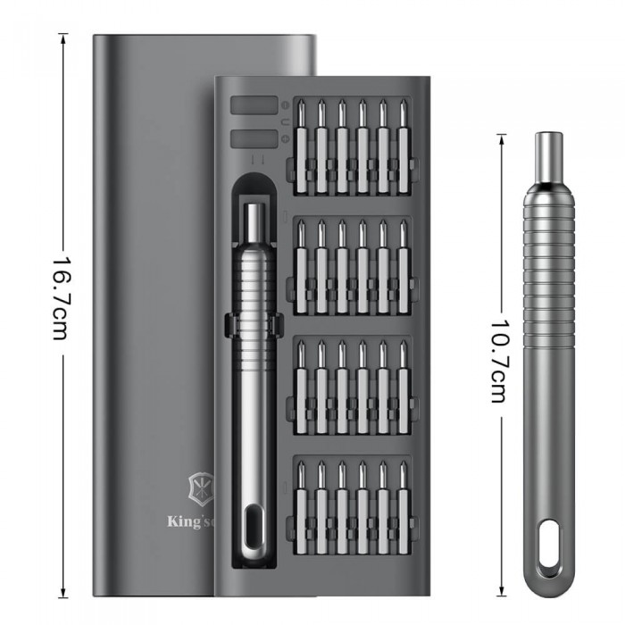 King's Dun Precision Screwdriver Kit 51 in 1