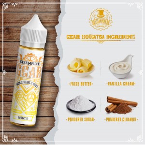 SteamPunk Gear Flavor Bougatsa 20->60ml