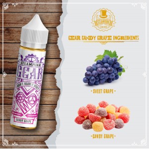 SteamPunk Gear Flavor Candy Grape 20->60ml