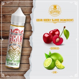 SteamPunk Gear Flavor Cherry Lime 20->60ml