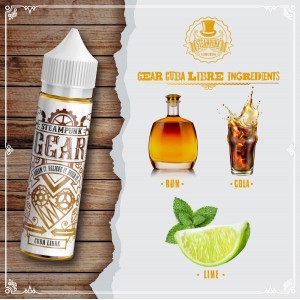 SteamPunk Gear Flavor Cuba Libre 20->60ml