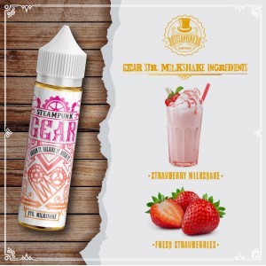 SteamPunk Gear Flavor Strawberry Milkshake 20->60ml