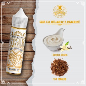 SteamPunk Gear Flavor Van. Custard 20->60ml