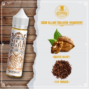 SteamPunk Gear Flavor Walnut Tobacco 20->60ml